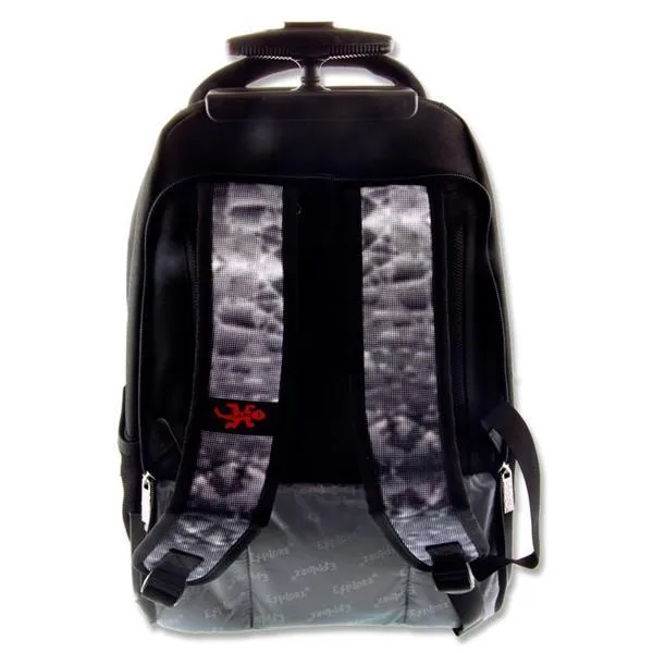 ■ Explore Trolley Backpack - Crystal & Black