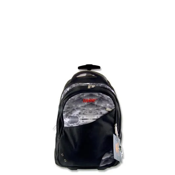 ■ Explore Trolley Backpack - Crystal & Black