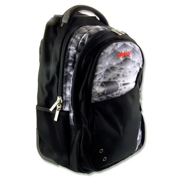 ■ Explore Trolley Backpack - Crystal & Black