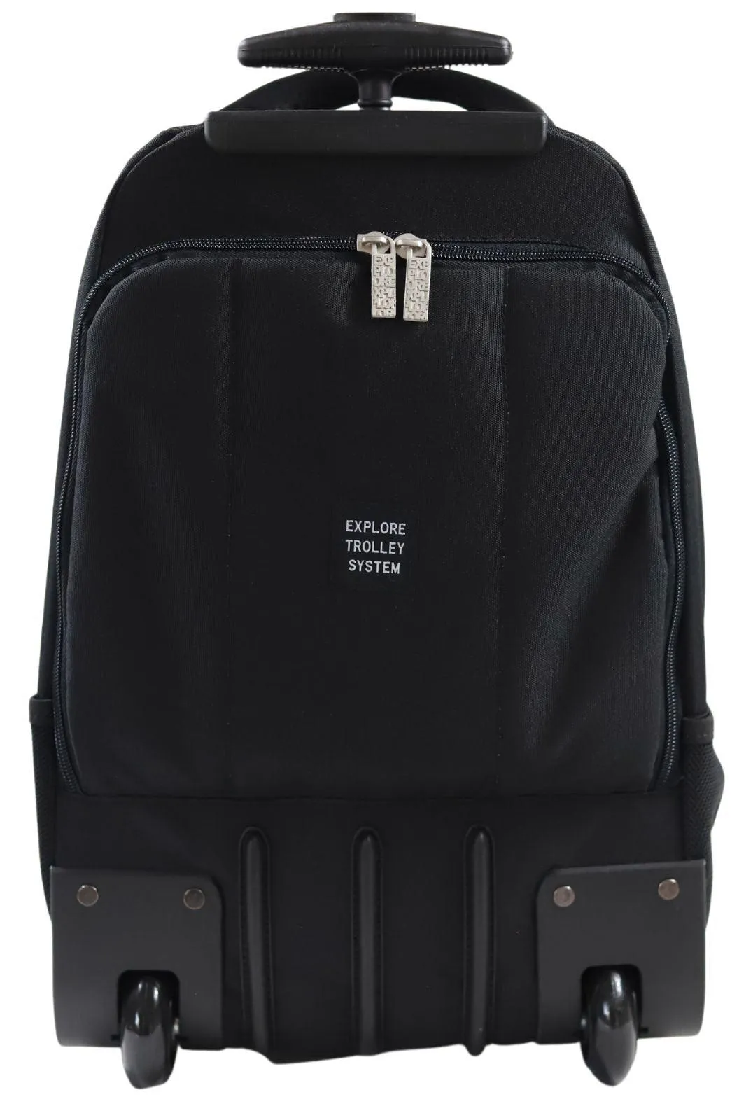 ■ Explore Trolley Backpack - Crystal & Black