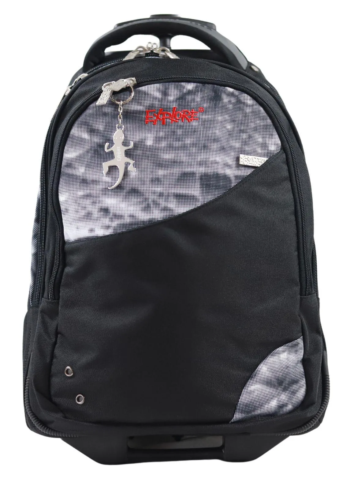 ■ Explore Trolley Backpack - Crystal & Black