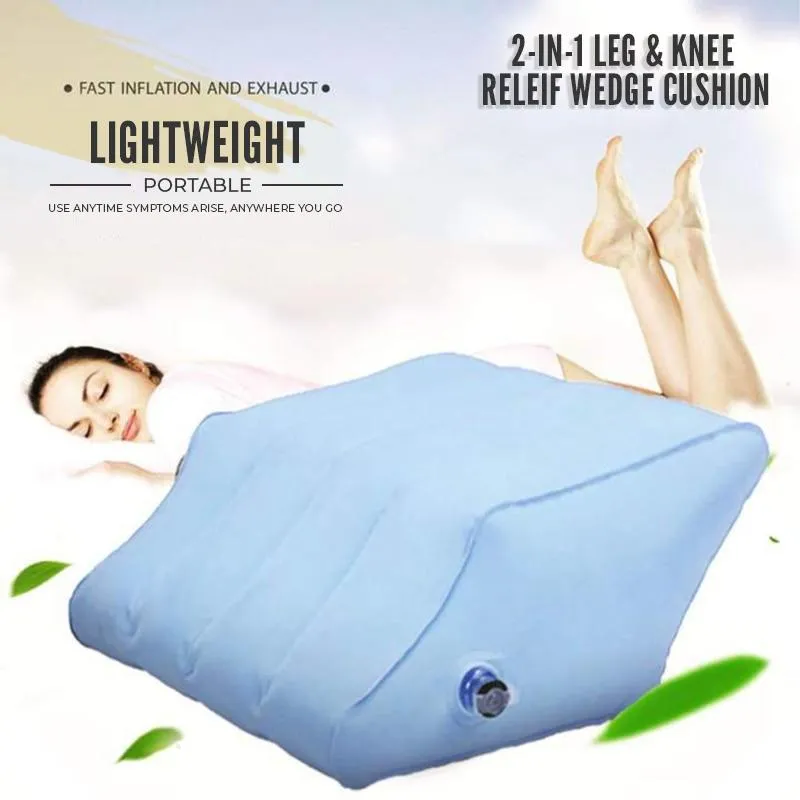 2-In-1 Leg & Knee Wedge Relief Cushion