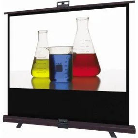 2C Show IT 60" Portable Pull-Up Projector Screen