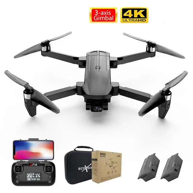 4K Drone B6SE GPS FPV 5G EIS Camera Brushless 3-Axis Gimbal 1.2KM RC Quadcopter