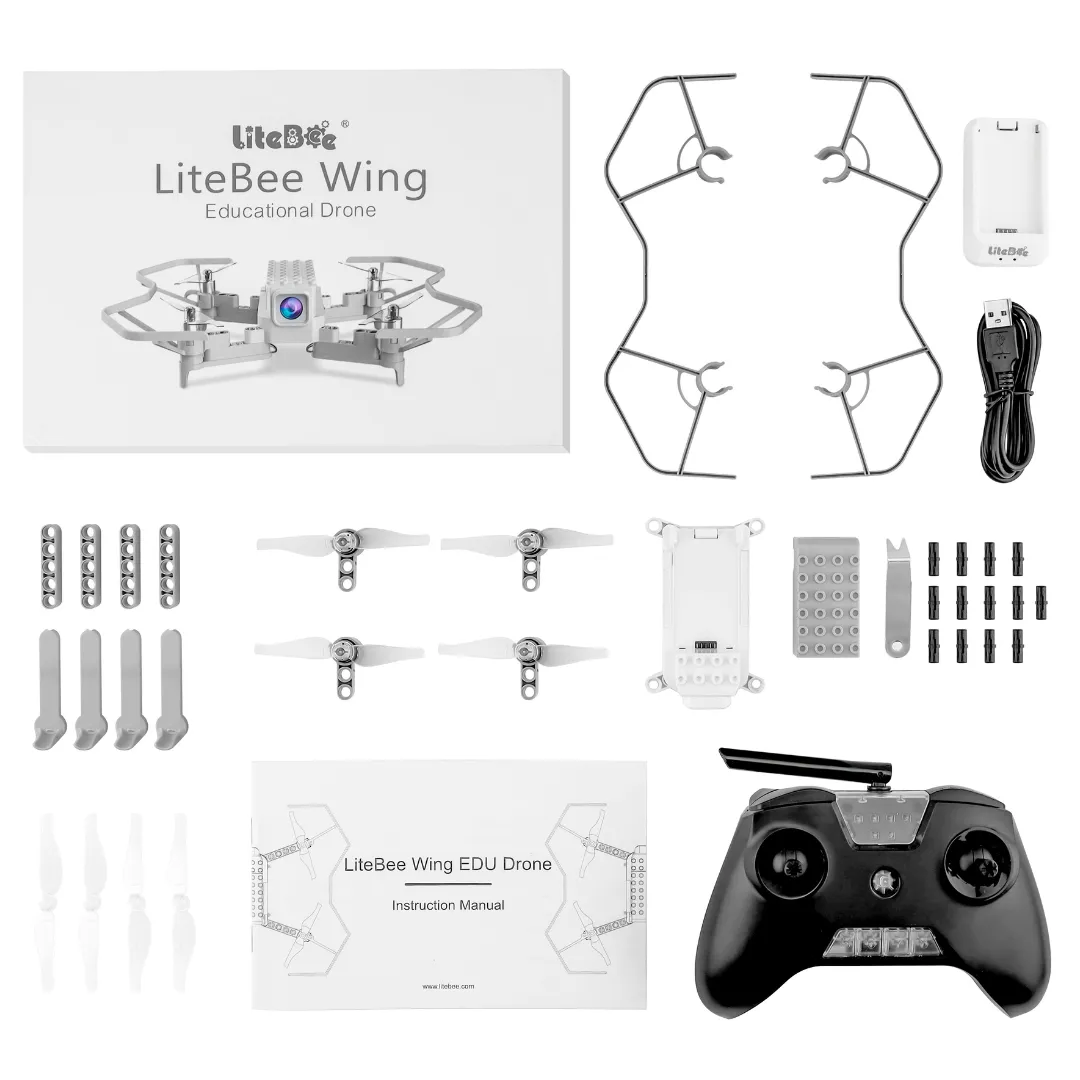 AeroCraft: Build & Fly - Drone Classroom Kit Small (4) - Equipment & Teaching Resources