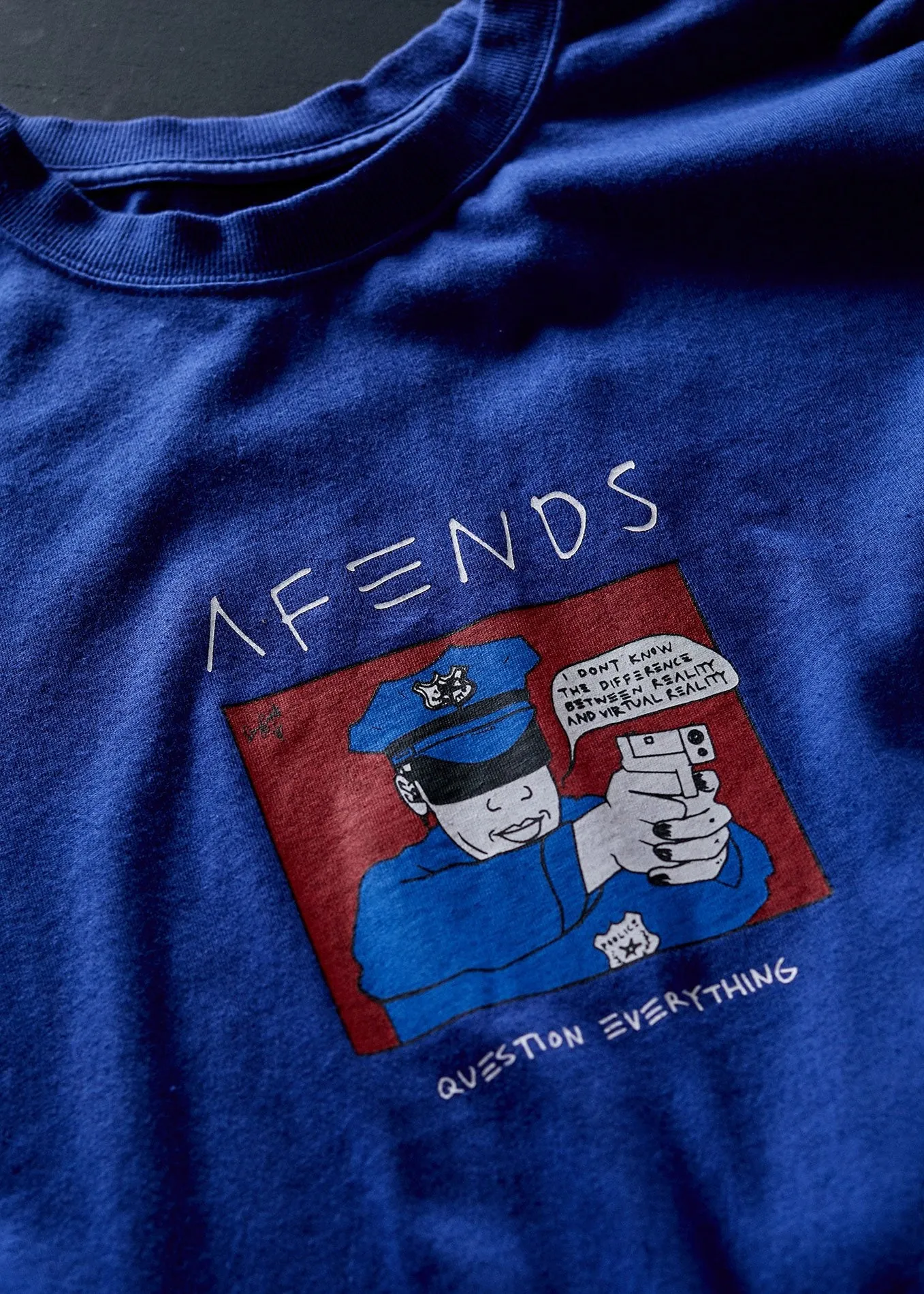 Afends Mens Reality - Retro Fit Tee