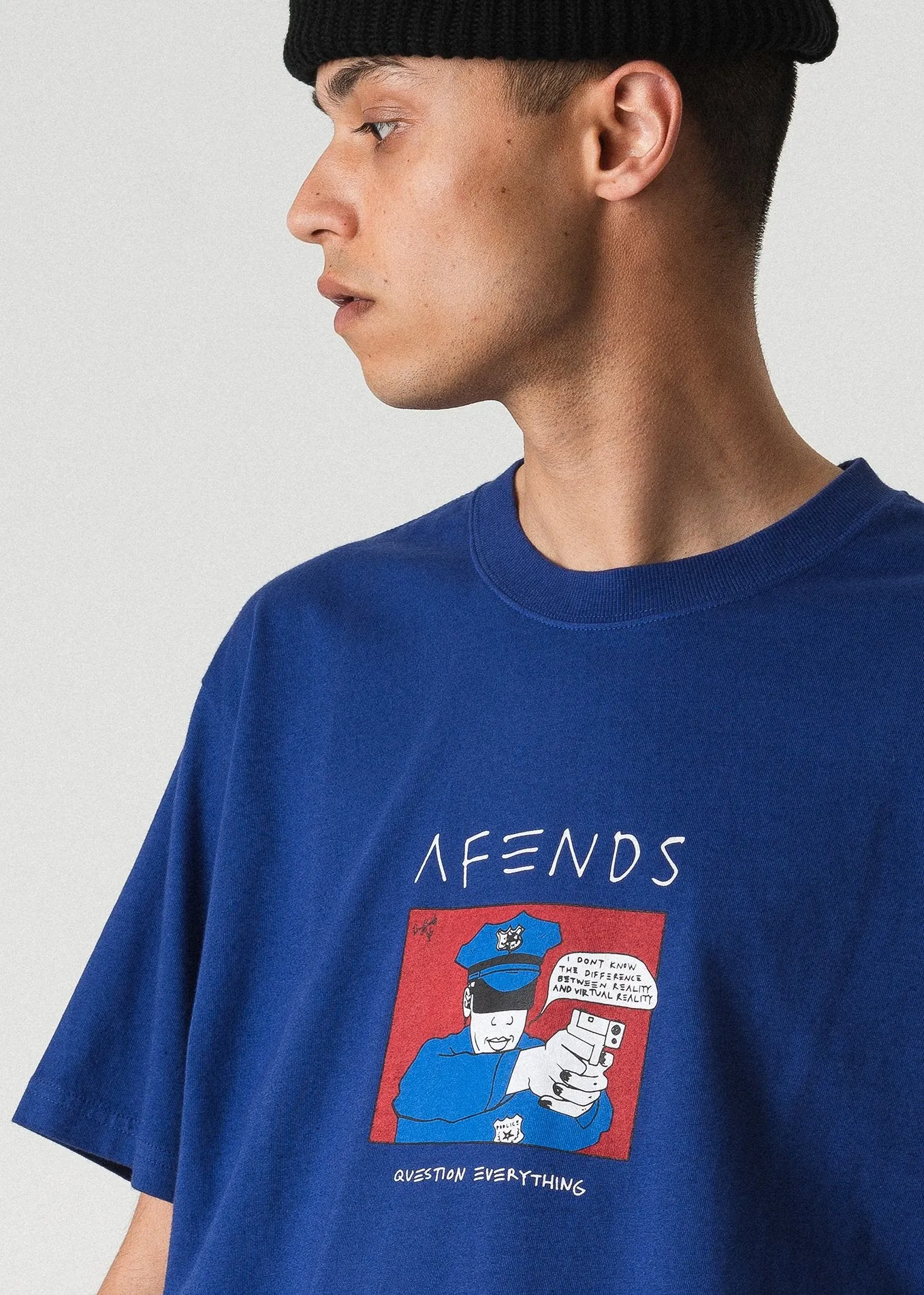 Afends Mens Reality - Retro Fit Tee