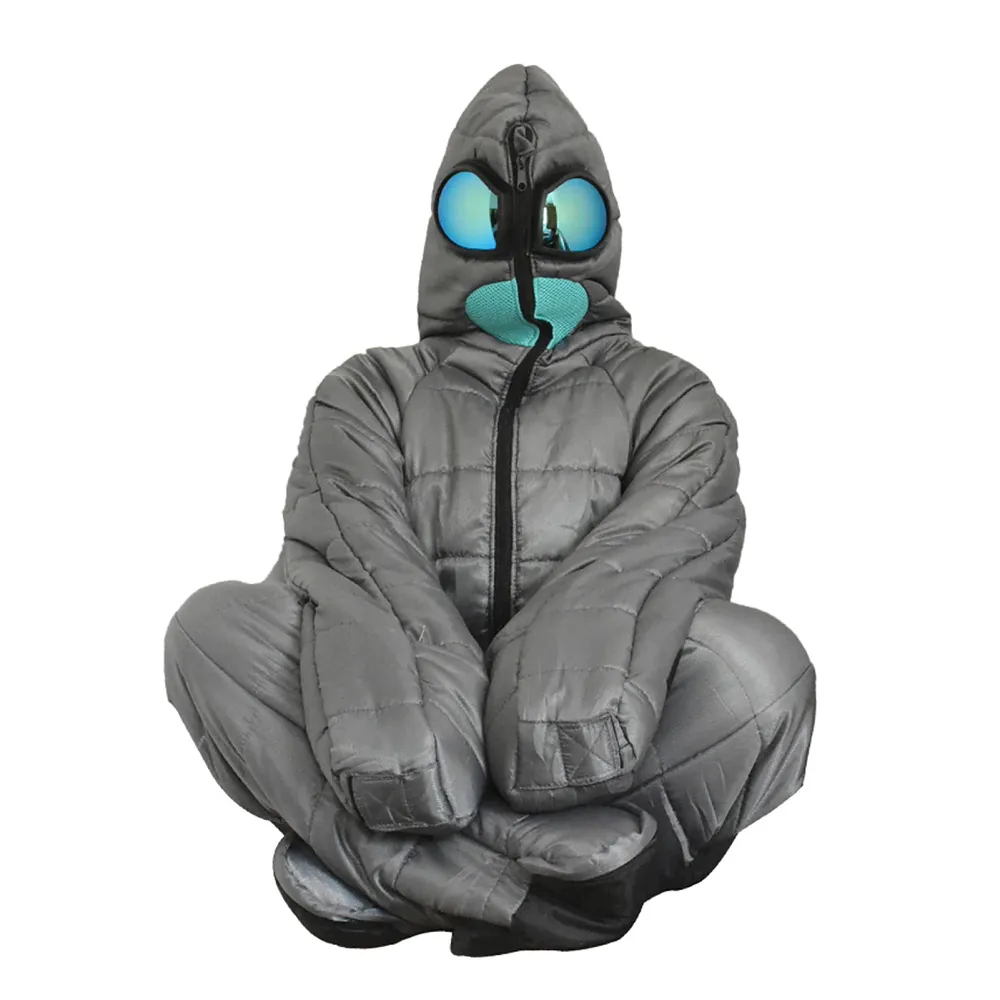 Alien Warm Fiber Wearable sleeping full body bag