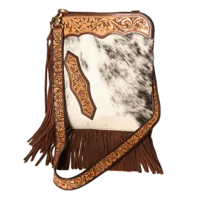 American Darling Ladies Cowhide & Leather Western Shoulder Bag ADBGA252A