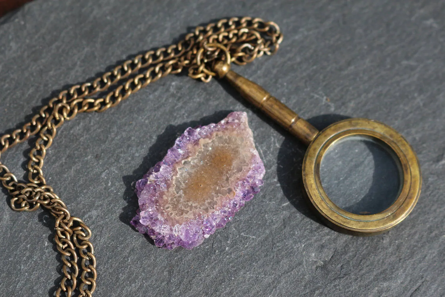 Amethyst Stalactite || Stalactite Slice || Crystal Flower || Amethyst Slice || Raw Amethyst || Druzy Stalactite || Agate Slice || Ornamental