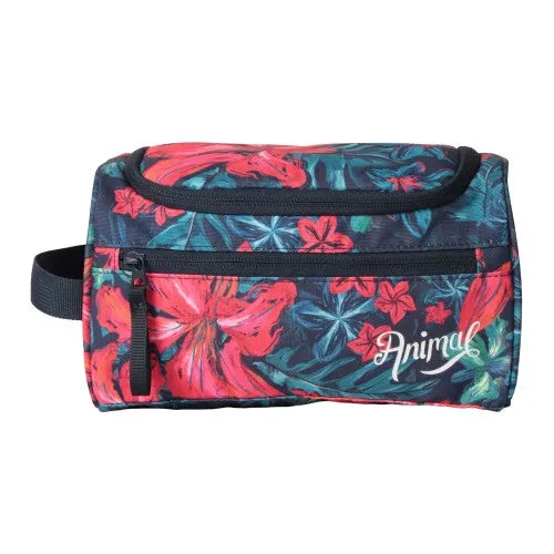 Animal Tropical Recycled Toiletry Bag