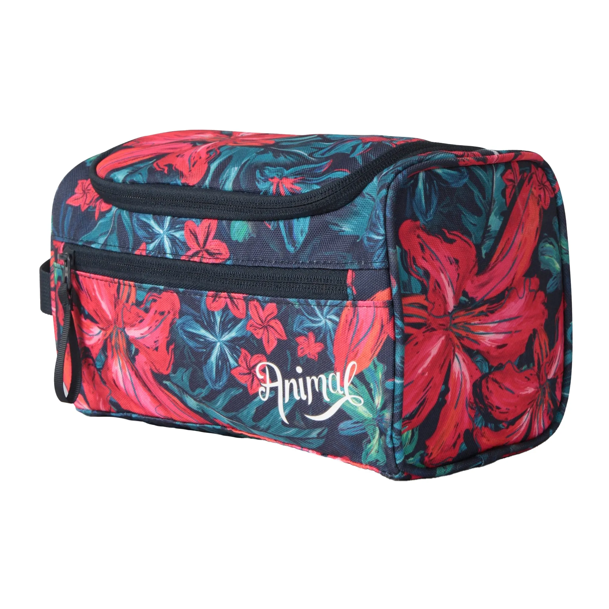 Animal Tropical Recycled Toiletry Bag