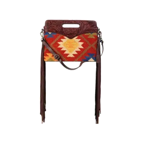 Ariat Women's Brynlee Aztec Concealed Carry Multicolor Handle Bag