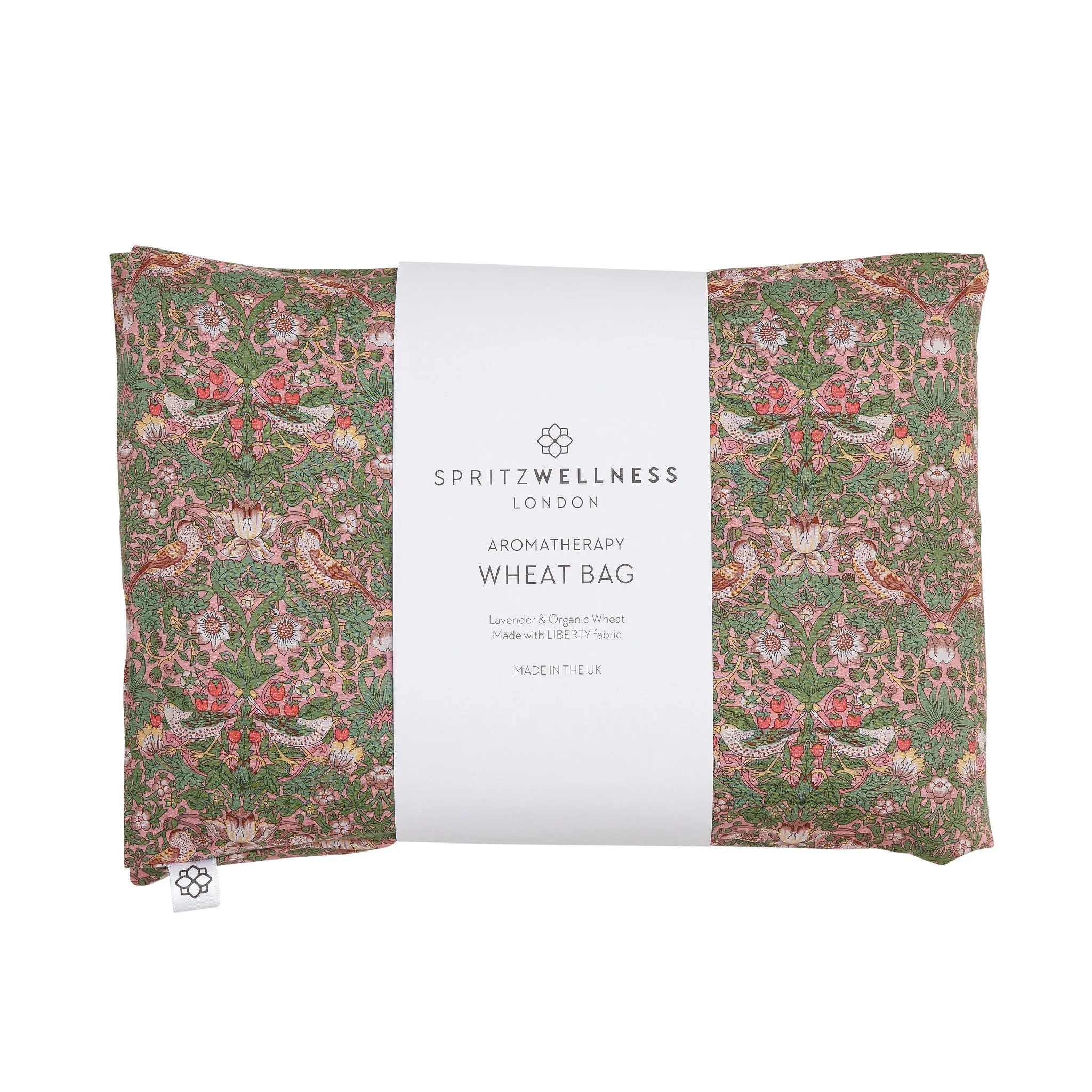 Aromatherapy Liberty Print Lavender Wheat Bag - Strawberry Thief Pink