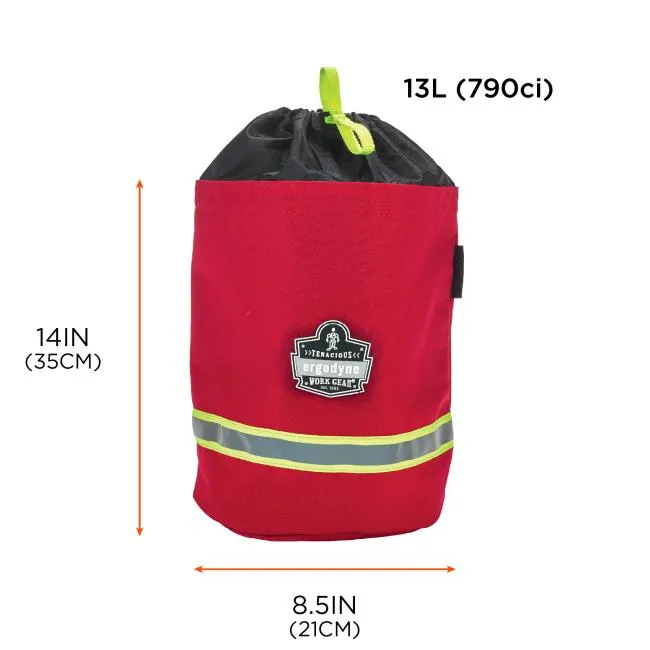 Arsenal 5080L Firefighter SCBA Mask Bag - Fleece Lined, Drawstring Closure