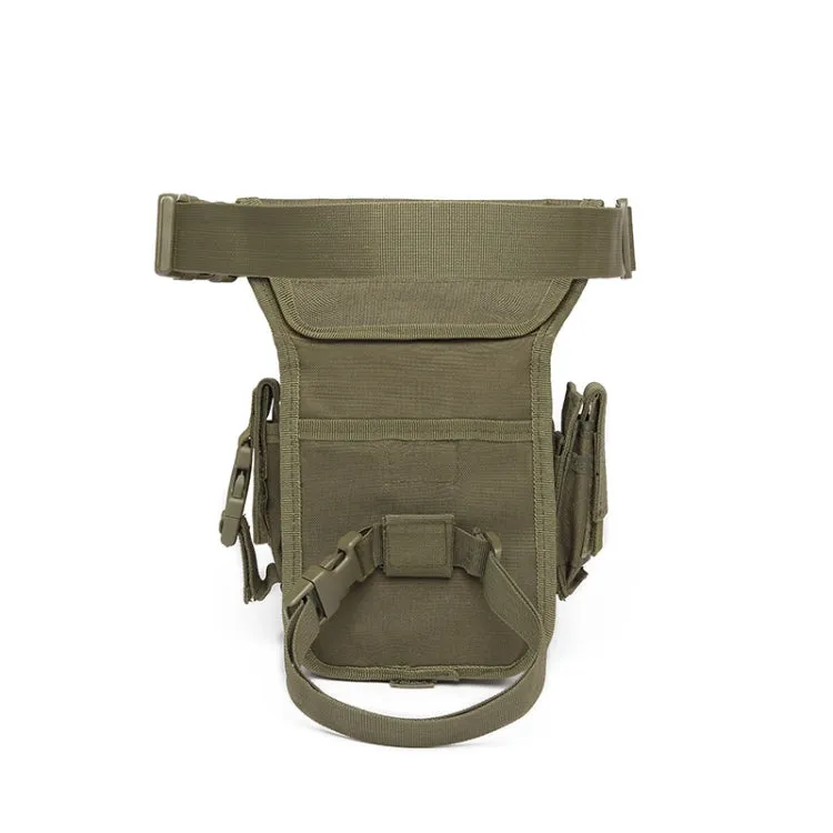 B05 Wild Fishing Portable Waist Bag Outdoor Sports Multifunctional Leg Bag(Khaki)