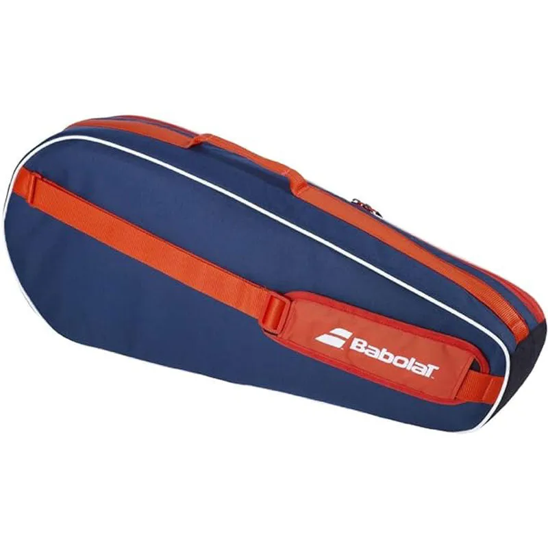 Babolat Essencial Club 3 Pack Tennis Bag White Blue Red