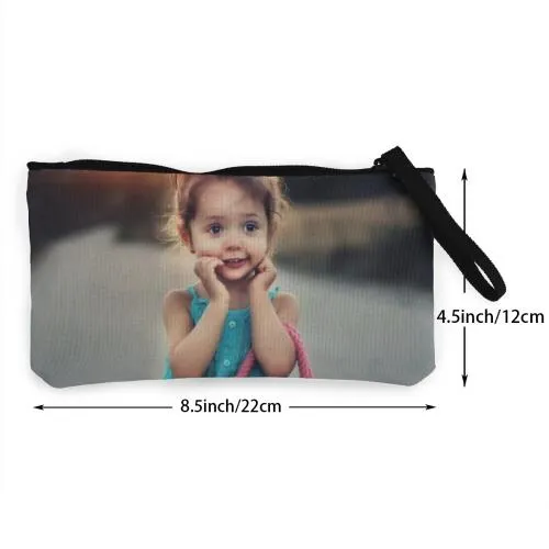 Back To School Personalized Photo Pocket Money Bag