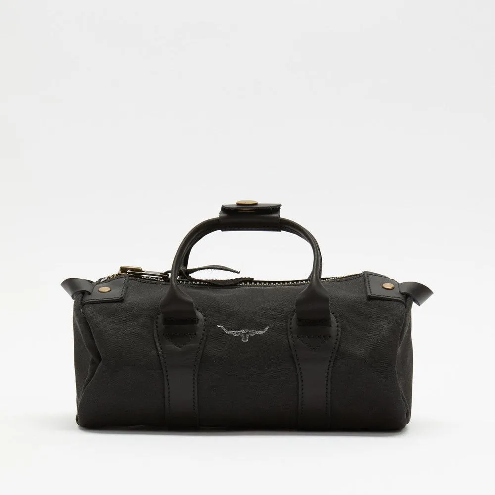 Barrel Ute Washbag - Black