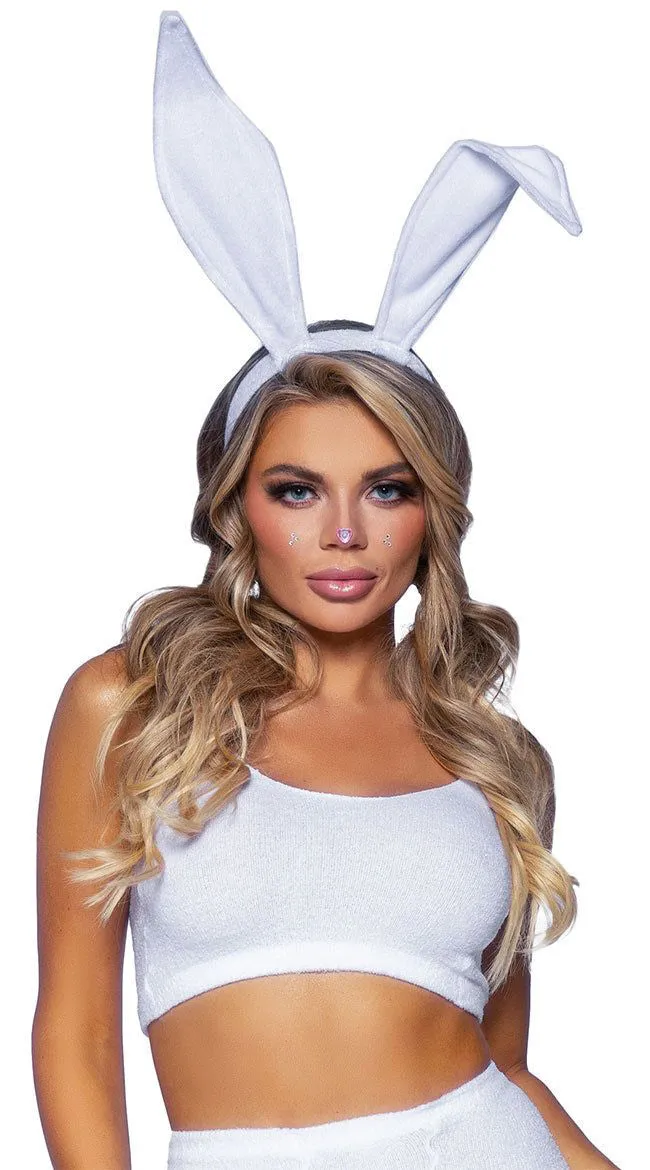 Bendable Velvet Bunny Rabbit Ears