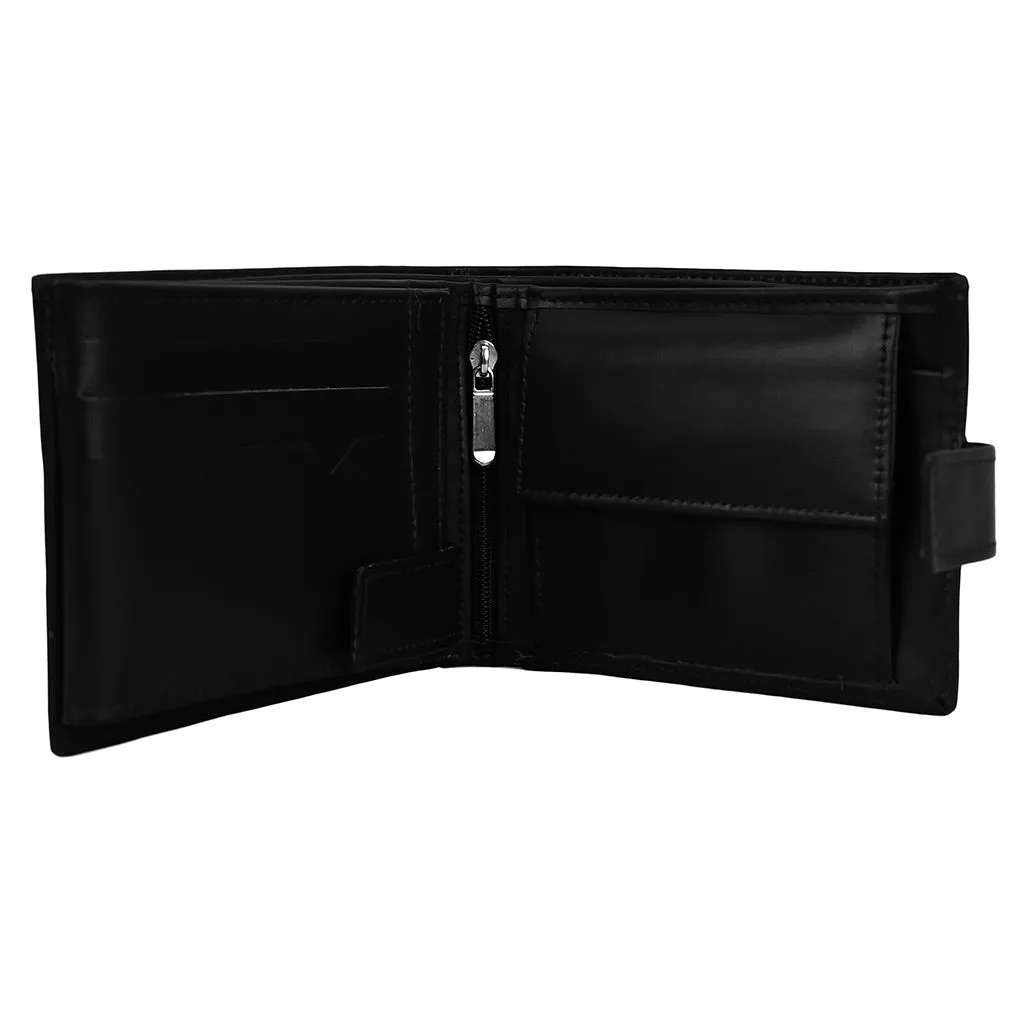 Bifold Leather Wallet Grace Black