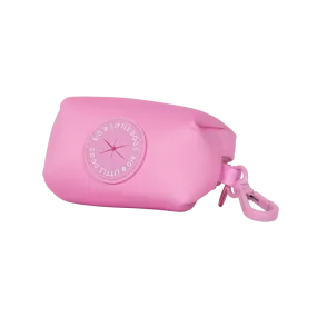 Big & Little Dogs Poop Bag Holder - Pink