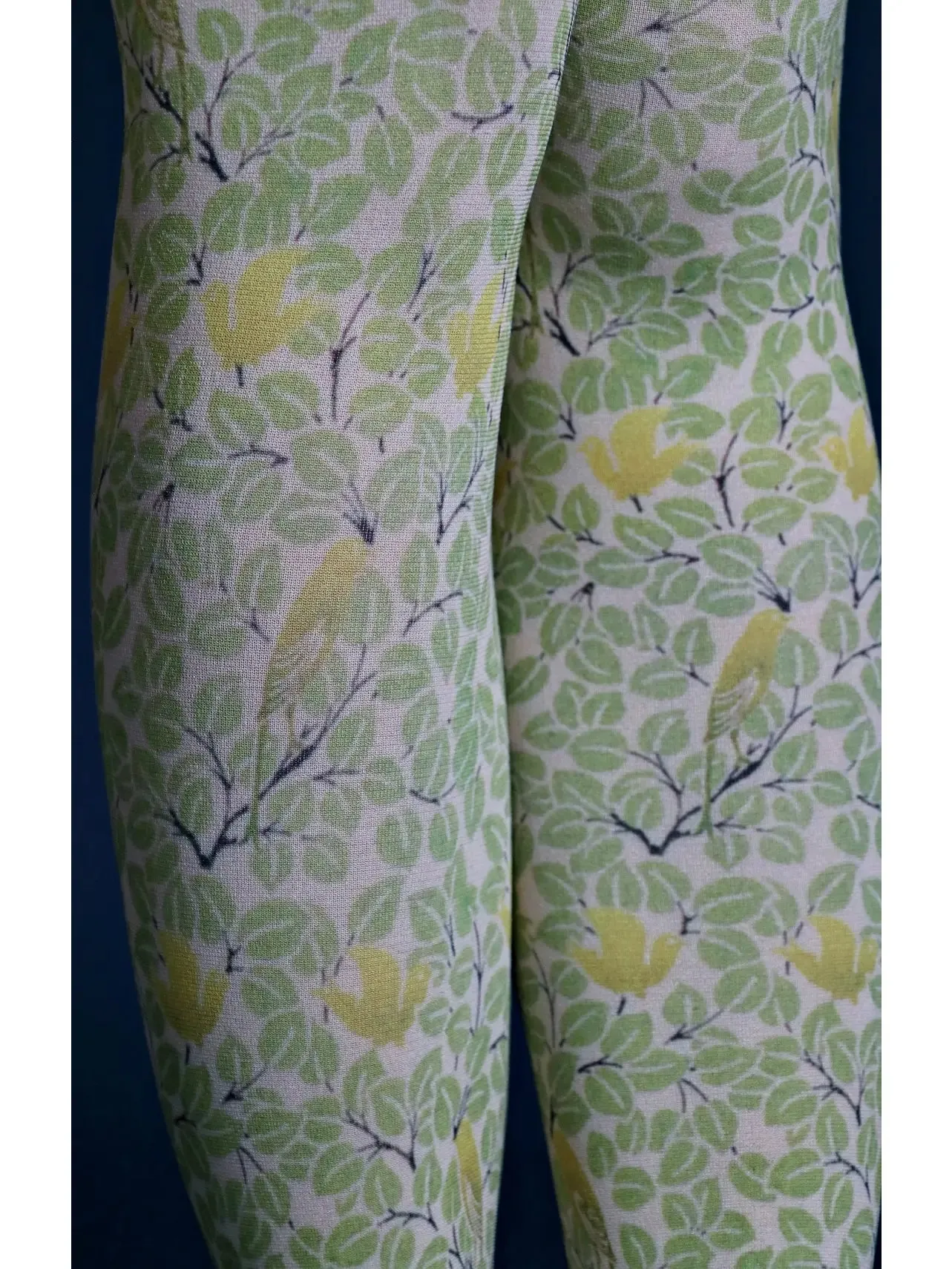 Bird in the Forest by William Morris printed Art Tights