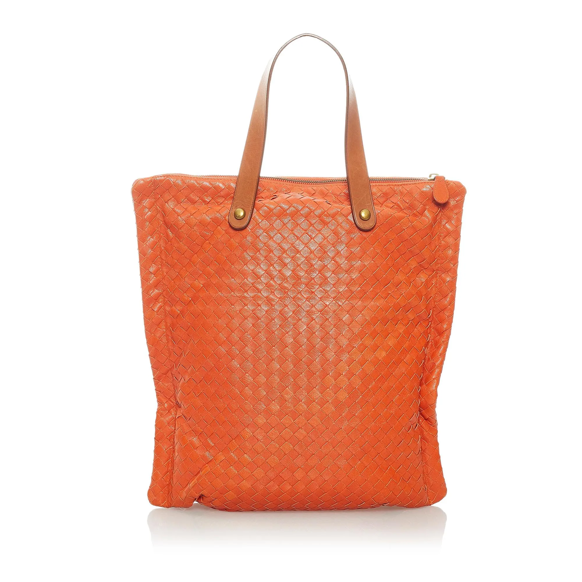 Bottega Veneta Intrecciato Leather Tote Bag (SHG-32434)