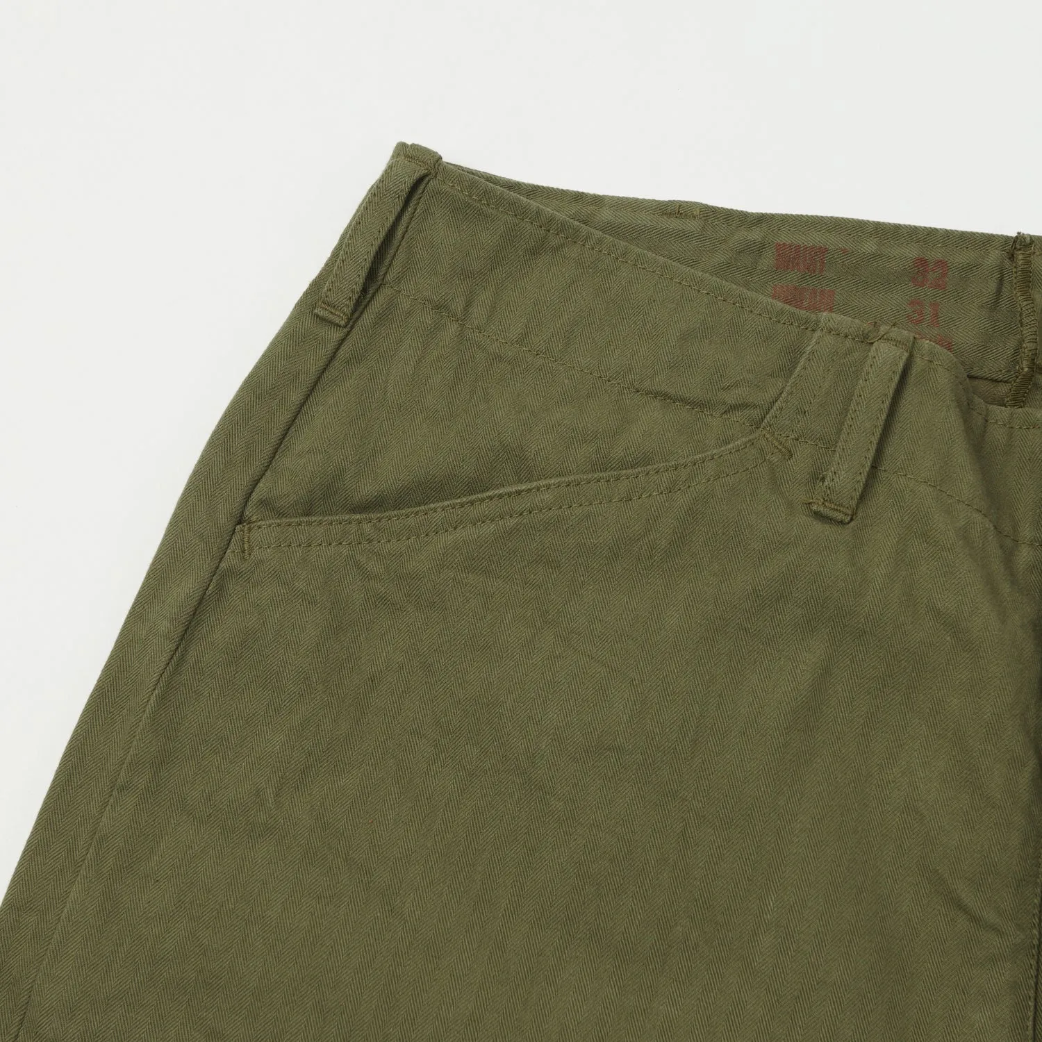 Buzz Rickson's BR42290 U.S. Navy N-3 Trouser - Olive