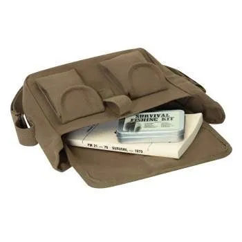 Canvas Ammo Utility Messenger Shoulder Bag