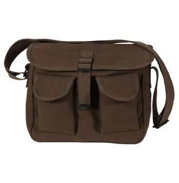 Canvas Ammo Utility Messenger Shoulder Bag