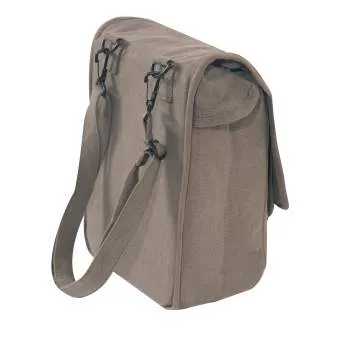 Canvas Map Case Messenger Shoulder Bag