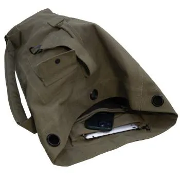 Canvas Nomad Duffle Bag Backpack