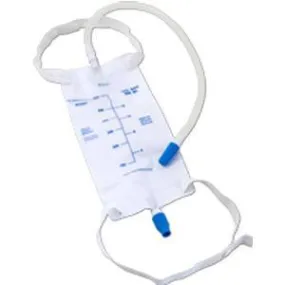 Cardinal Health Leg Bag with Twist Valve, 18" Tubing and Straps, 600 mL