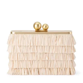 CARLITA Fringe Clutch