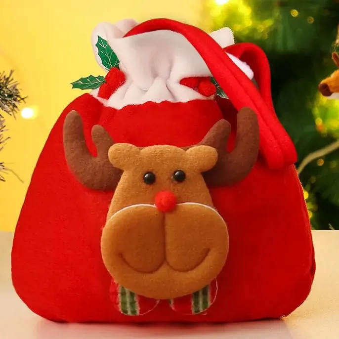 Christmas Gifts Bag Cute Gift Bag For Festival Package 23x20cm Style D