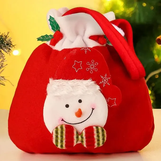 Christmas Gifts Bag Cute Gift Bag For Festival Package 23x20cm Style D