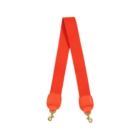 Clare V. - Shoulder Strap in Poppy Cotton Webbing