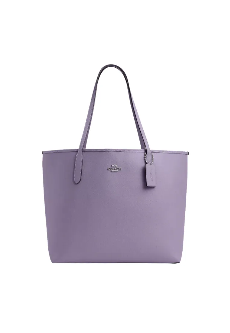 Coach City Shoulder bag In Light Violet CR111