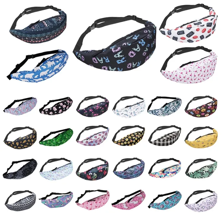 Colorful Waist Bag Fanny Packs Style Belt Bag Women Waist Pack Travelling Bag(yab919)