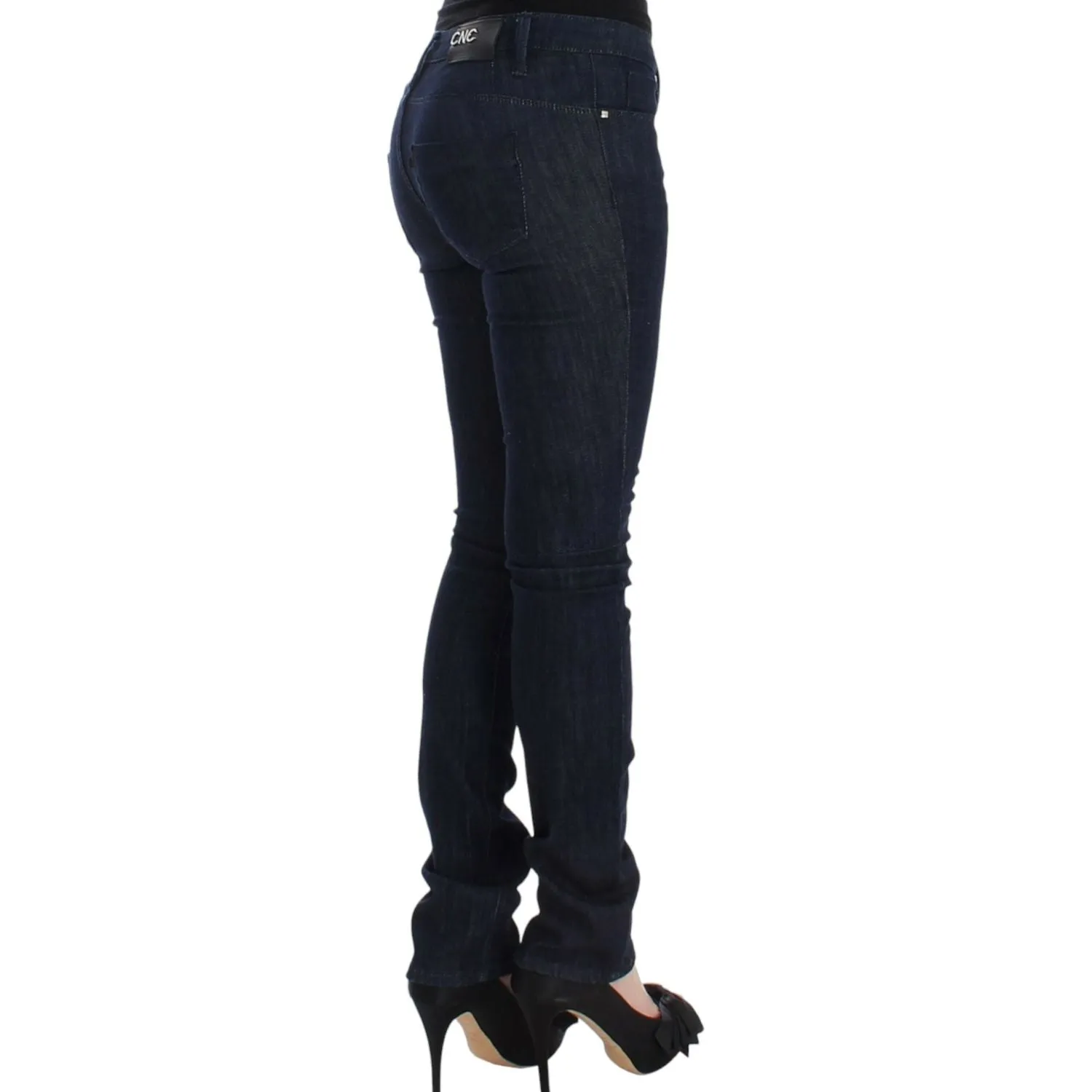 Costume National Chic Dark Blue Skinny Leg Jeans