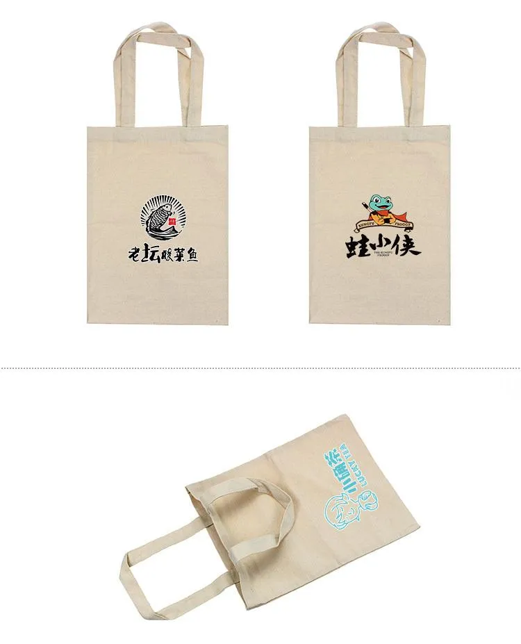 Cotton Canvas Tote Bag 26*33cm