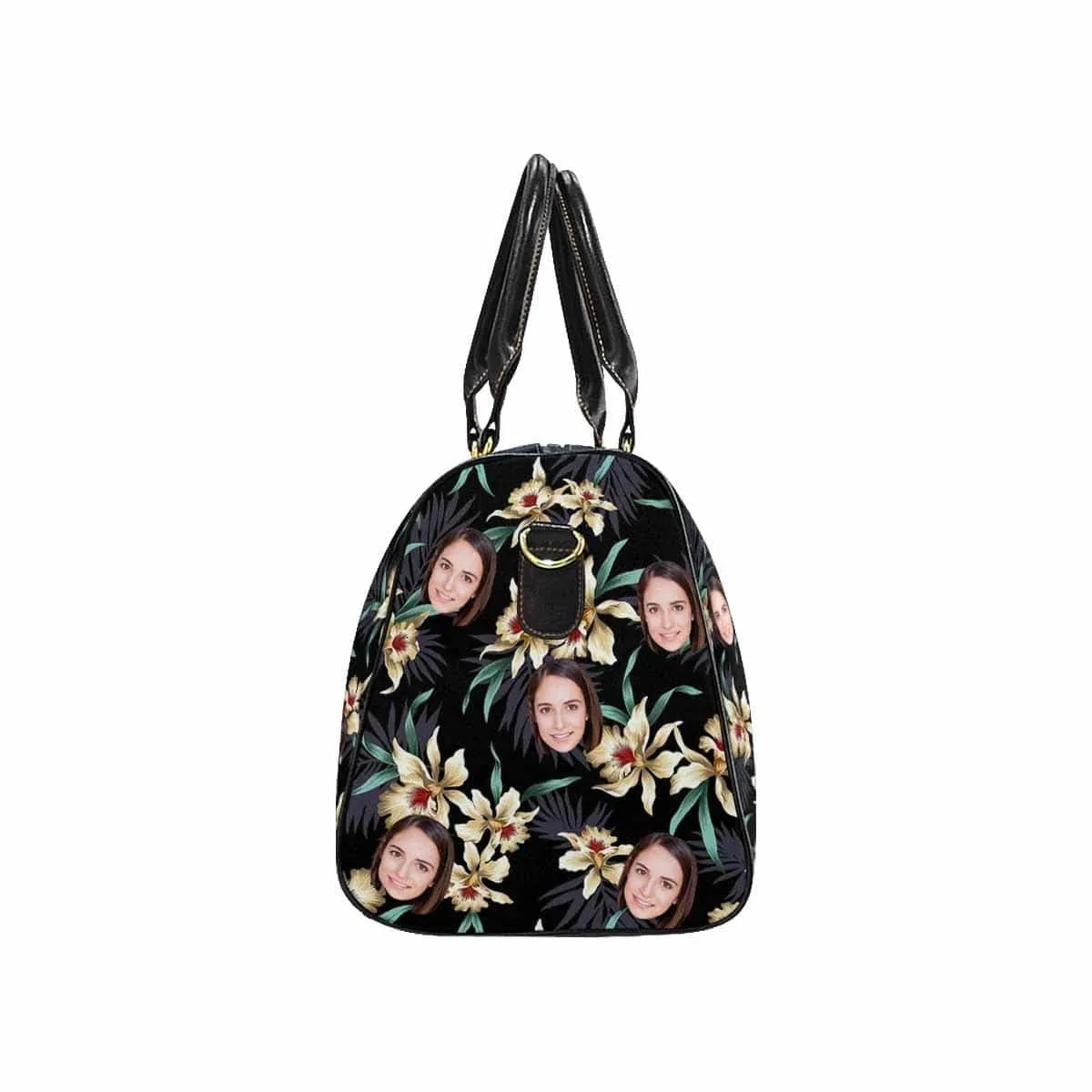 Custom Face Blossom Travel Bag