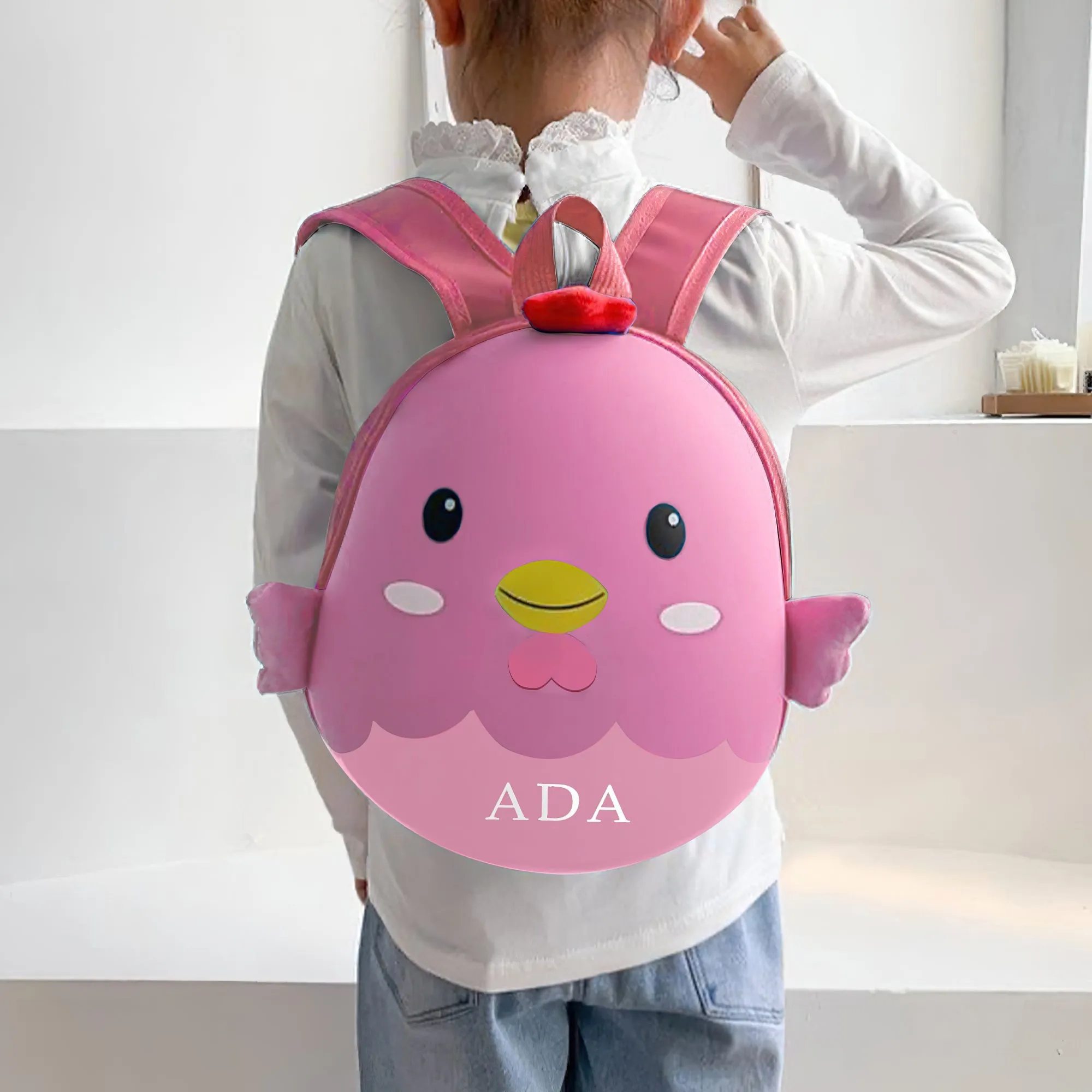 Custom Preschool Nursery Travel Bag Cute Toddler Backpack For 1-6 Years Boys Girls