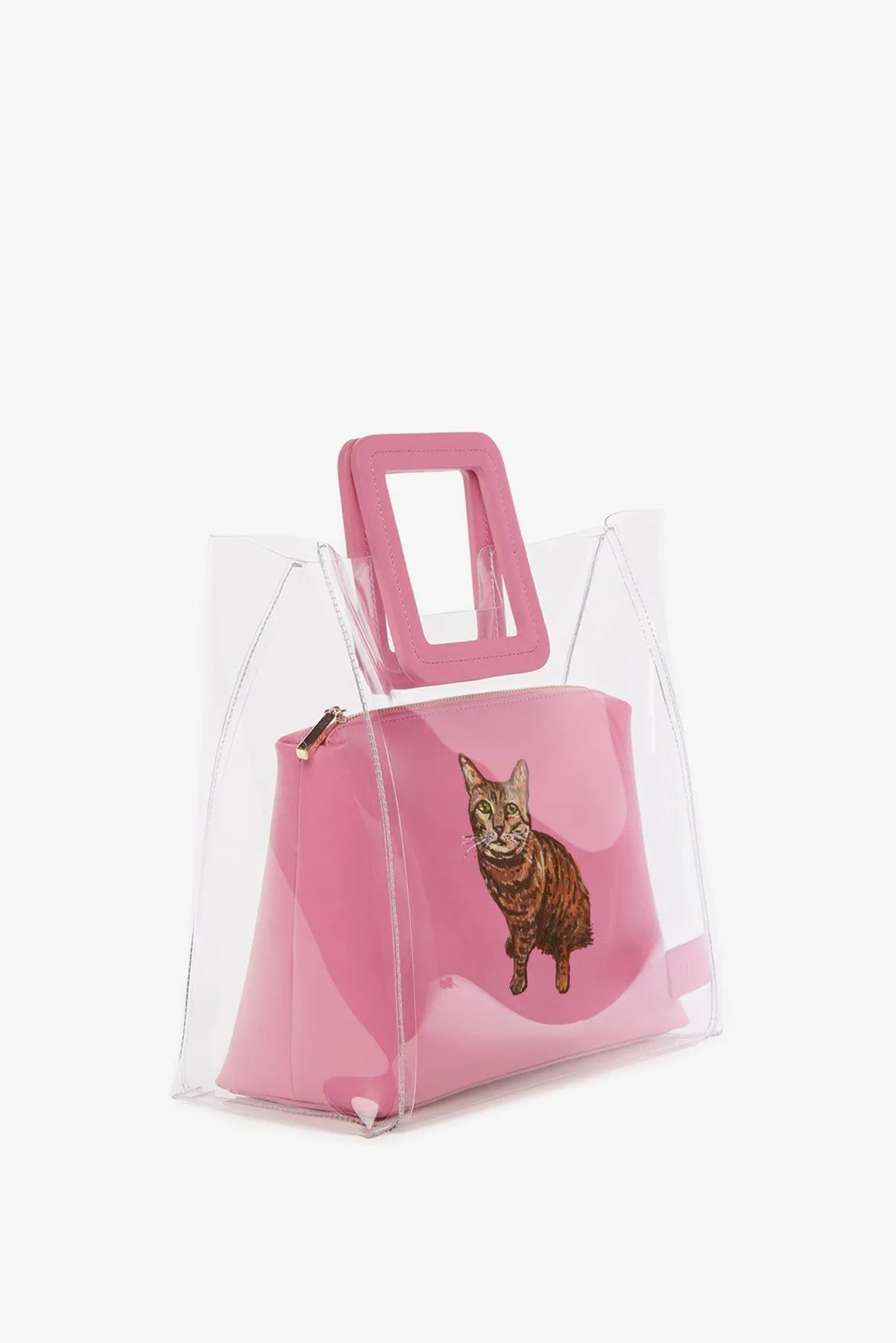 CUSTOM SHIRLEY BAG | CLEAR PINK