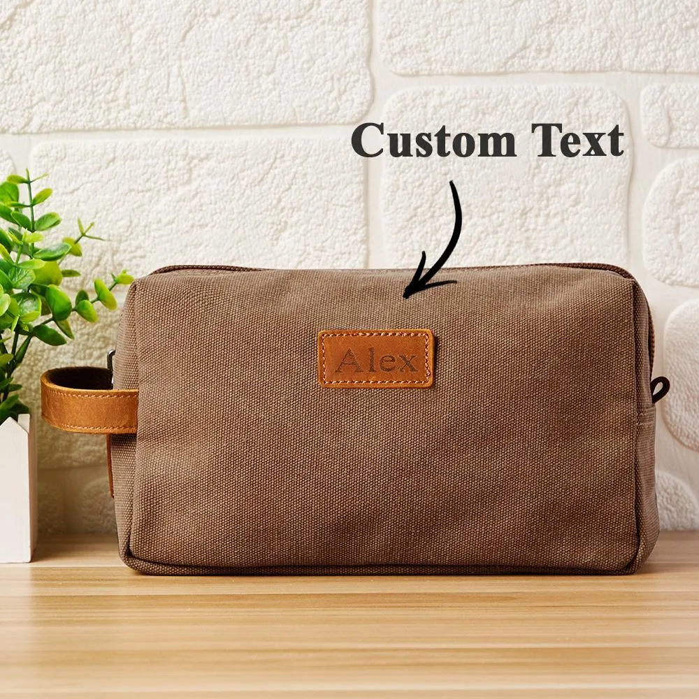 Custom Toiletry Bag Make-up Bag Household Storage Bag Personalized Engraved