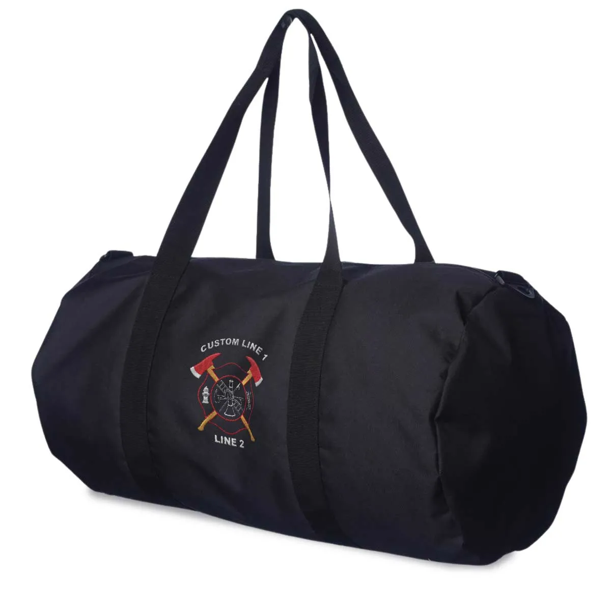 Customized 29L Duffel Bag with Crossed Axes Embroidery