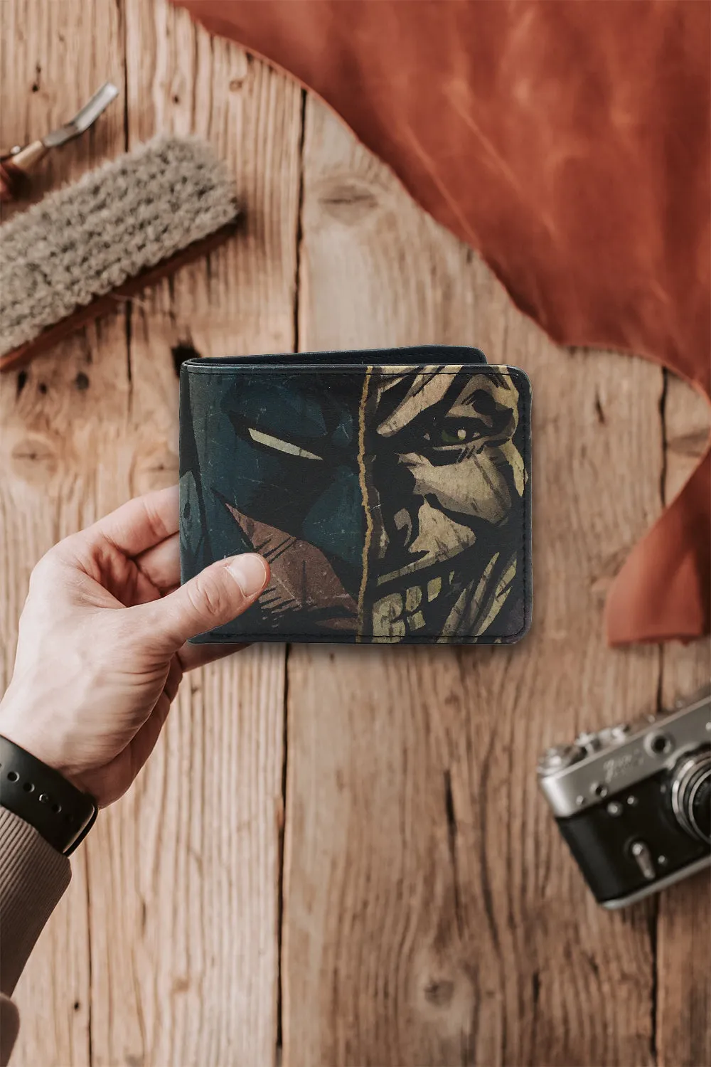 DC  Batman/Joker Split Wallet