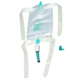 Dispoz-A-Bag Leg Bag with Rubber Cap Valve - Bard