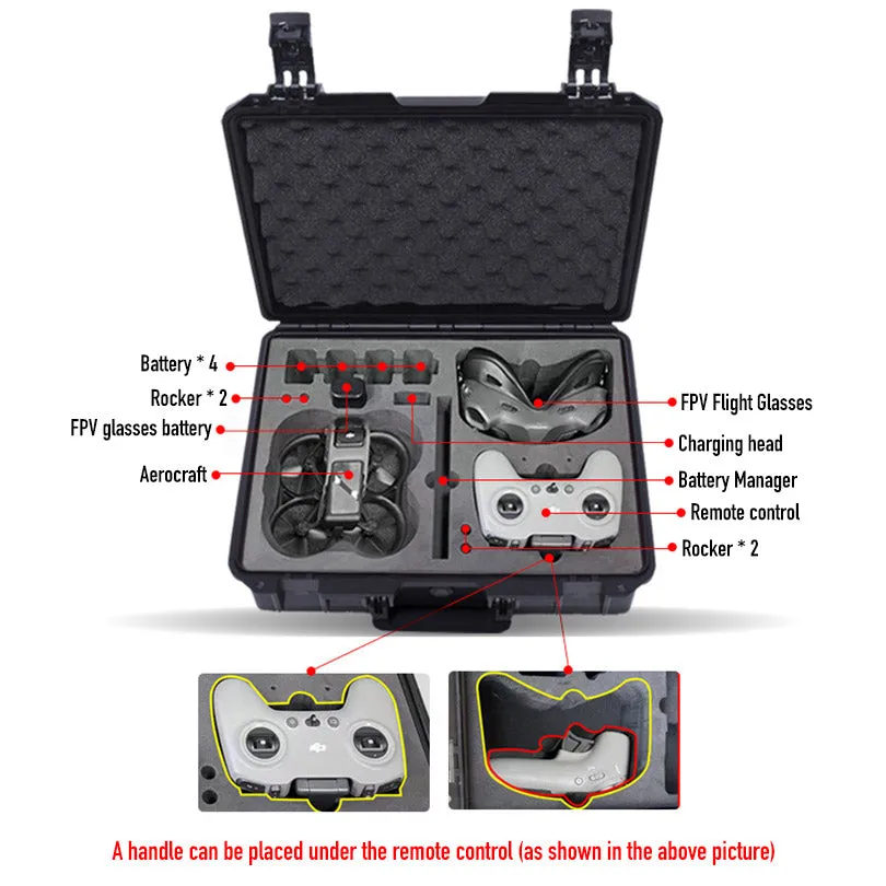 DJI Avata explosion proof case storage bag waterproof box drone bag DJI accessories